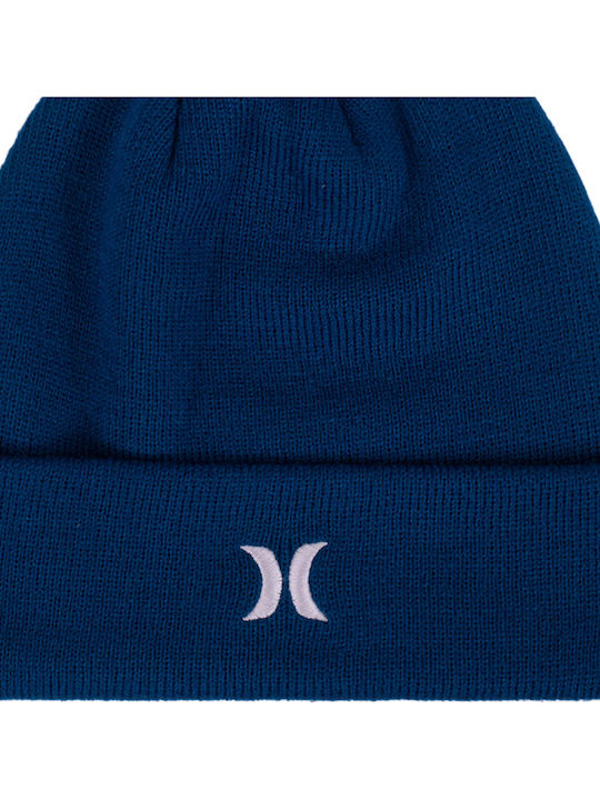 Beanie Masculin Căciulă Tricotat în culoarea Albastru