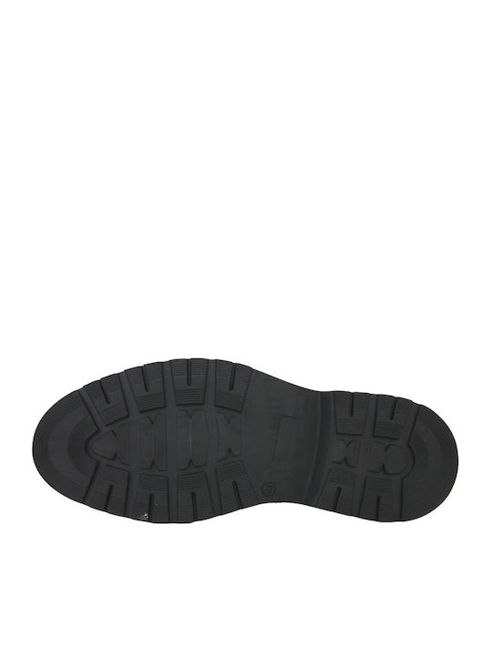 Leder Schwarz Herrenstiefel