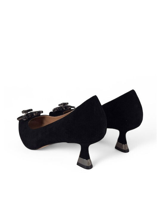 Pumps mit mittelhohem Absatz Schwarz