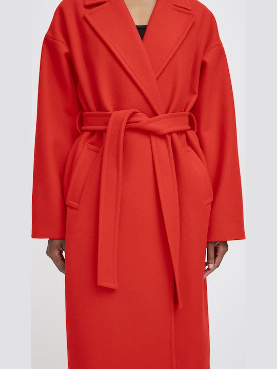 Femeie Red Palton