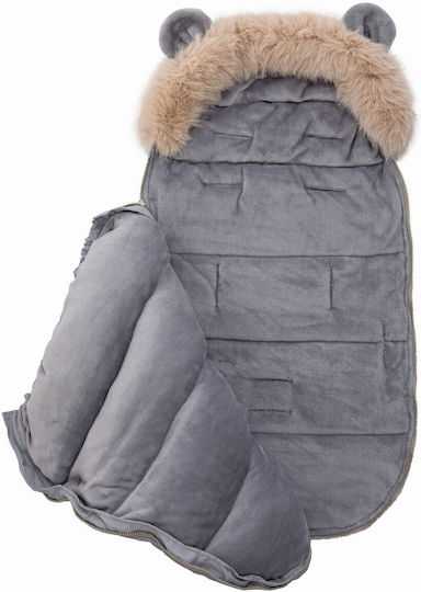 FreeOn Arctic Калъф за количка Waterproof Сив 95x50εκ.