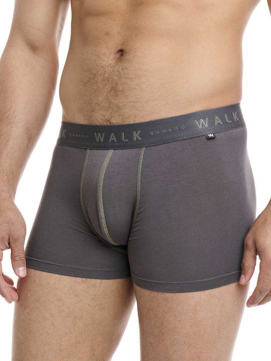 Herren Boxershorts Brown-khaki 2Packung
