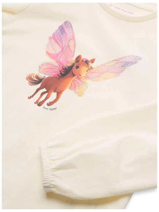 Kids Sweatshirt Ecru