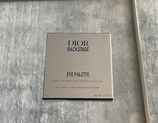 Dior Backstage Eye Palette Παλέτα με Σκιές Ματιών Matte σε Στερεή Μορφή 011 Silver Essentials