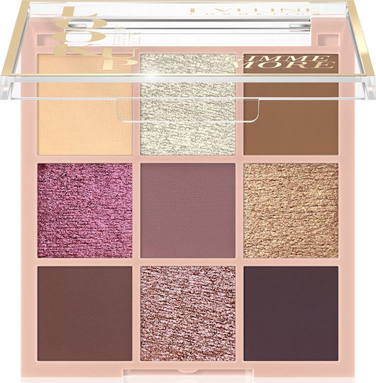 Eveline Lidschattenpalette Matt in fester Form Gimme More! 10.8gr