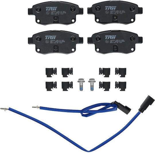 Trw Brake Pad Set Disc Brake Gdb1725
