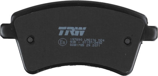 Trw Комплект Спирачни Накладки Дискови Спирачки Gdb1785