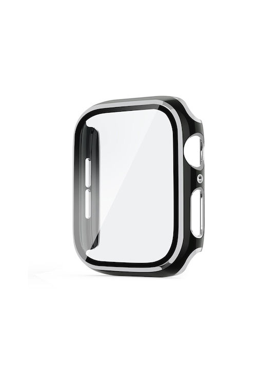 Enkay Plastikhülle mit Glas in Schwarz Farbe für Apple Watch SE, SE2, SE3 - 44mm Enkay Plastikhülle mit Glas in Schwarz Farbe für Apple Watch SE, SE2, SE3 - 44mm