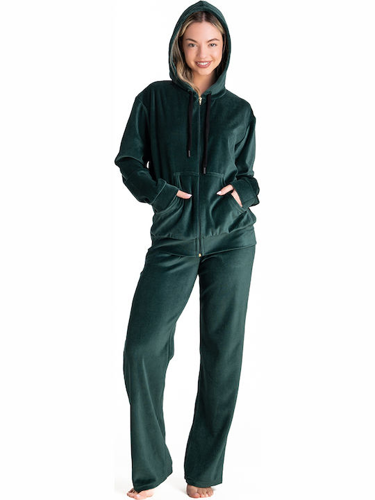 Sweatpants Velvet Monochrome