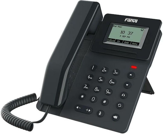 Fanvil V50p Ενσύρματο Τηλέφωνο IP Μαύρο