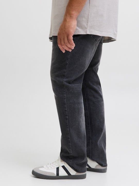 Herren Jeanshose Elastische Slim Baggy Anwendung Schwarz