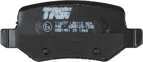 Trw Gdb1481 Brake Pad Set Disc Brake