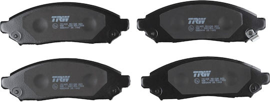 Trw Brake Pad Set Disc Brake Gdb3404