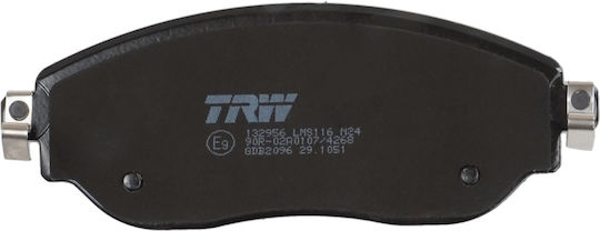 Trw Brake Pad Set Disc Brake Gdb2096