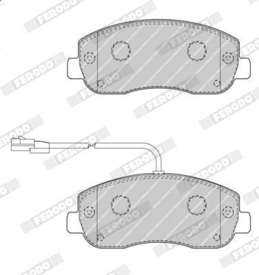 Ferodo Fvr4347 Bremsbelag Set Scheibenbremse