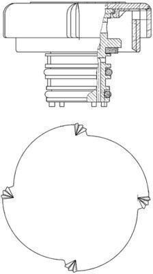 Mahle Crb 22 000p Expansion Tank Cap