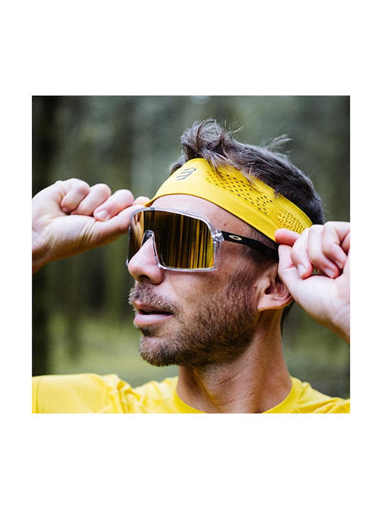 Compressport Thin Bandă de cap sport Galben