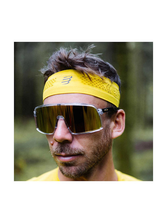 Compressport Thin Bandă de cap sport Galben
