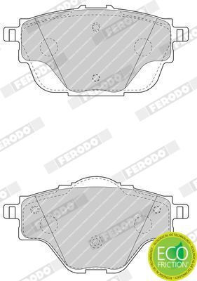 Ferodo Fdb4766 Brake Pad Set Disc Brake