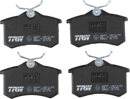 Trw Brake Pad Set Disc Brake Gdb823
