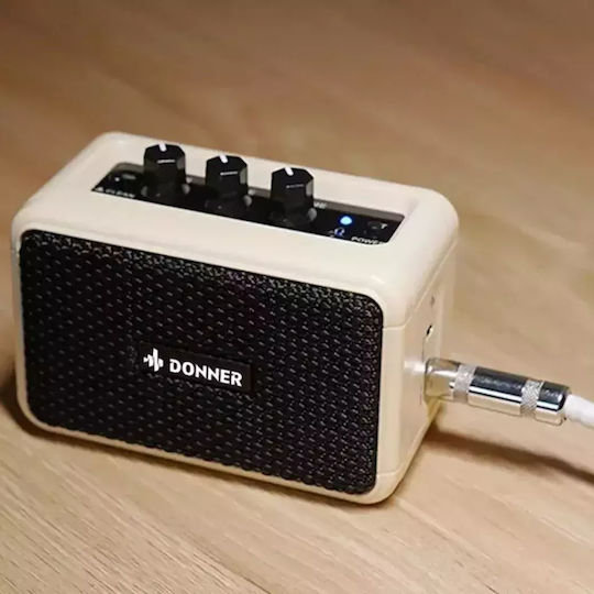 Donner A-10 for Electric Guitar 3W White