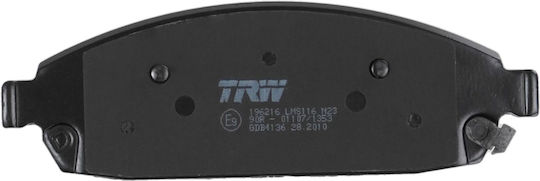 Trw Brake Pad Set Disc Brake Gdb4136