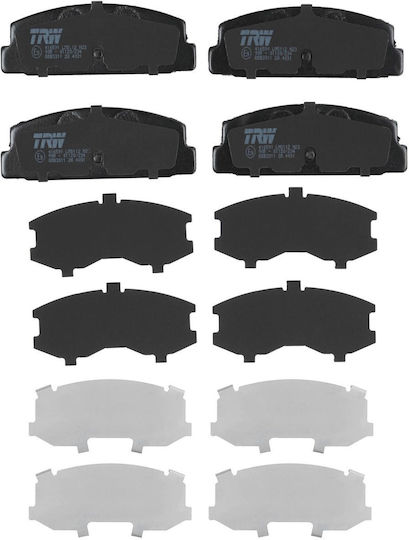 Trw Set Plăcuțe De Frână Disc Frână Gdb3328