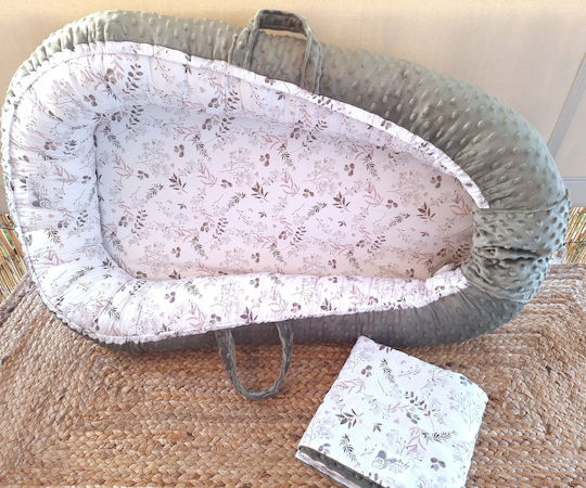 BabyValia Baby Nestkissen Green