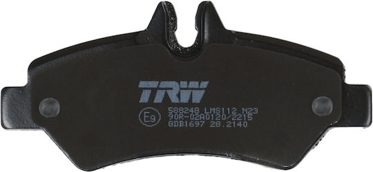Trw Gdb1697 Set Plăcuțe De Frână Disc Frână Auto