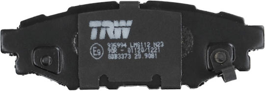 Trw Brake Pad Set Disc Brake Gdb3373