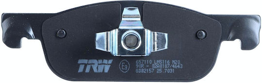 Trw Gdb2157 Bremsbelag Set Scheibenbremse