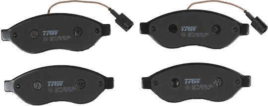 Trw Brake Pad Set Disc Brake Gdb1681