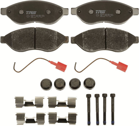Trw Brake Pad Set Disc Brake Gdb1681