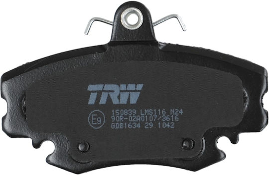 Trw Gdb1634 Brake Pad Set Disc Brake