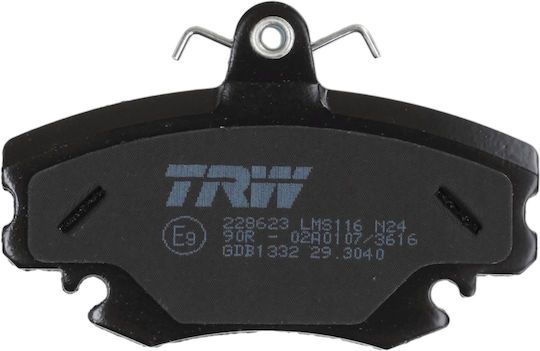 Trw Gdb1332 Bremsbelag Set Scheibenbremse