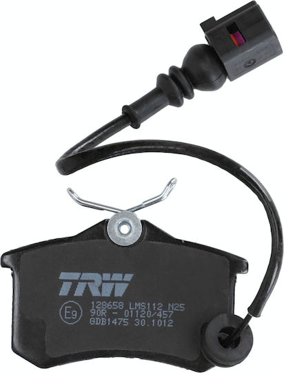 Trw Brake Pad Set Disc Brake Gdb1475