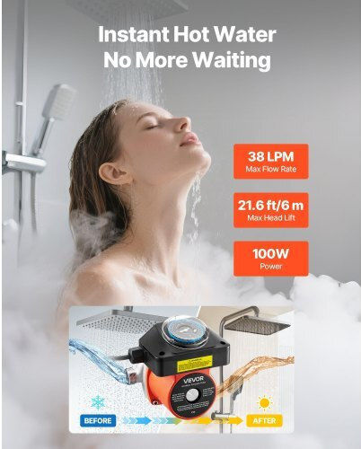 Vevor Електрическа повърхностна помпа 100W