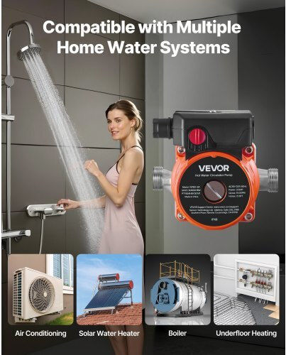 Vevor Ηλεκτρική Αντλία Επιφάνειας 100W