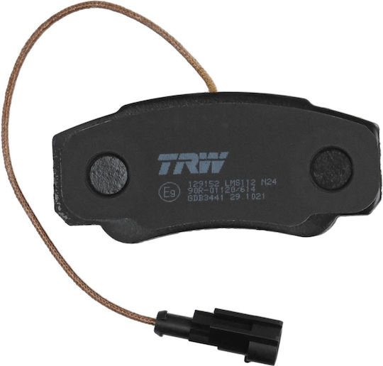 Trw Gdb3441 Bremsbelag Set Scheibenbremse