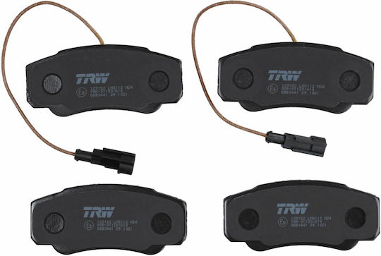 Trw Gdb3441 Bremsbelag Set Scheibenbremse