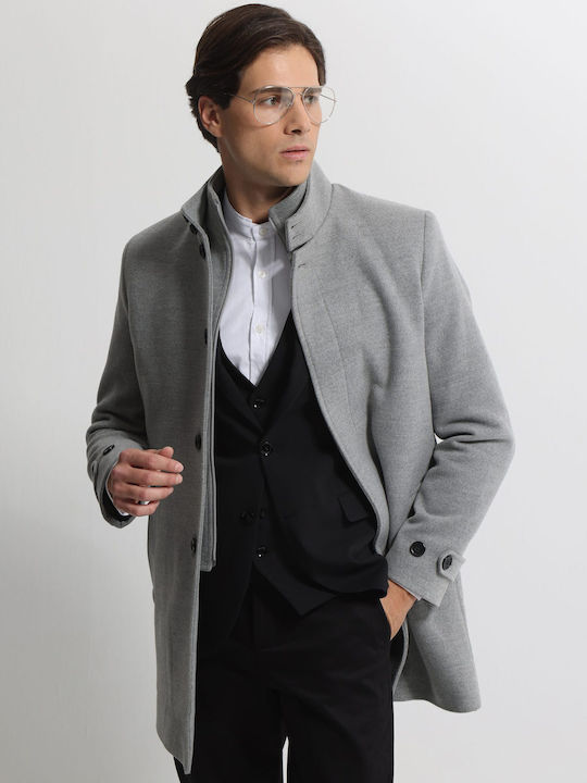 Herren Mantel Gray