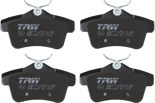 Trw Brake Pad Set Disc Brake Gdb1828