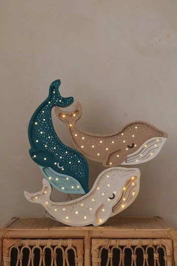 Little Lights Led Kids Decorative Lamp Blue 40x15x5.5εκ.