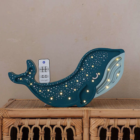 Little Lights Led Kids Decorative Lamp Blue 40x15x5.5εκ.