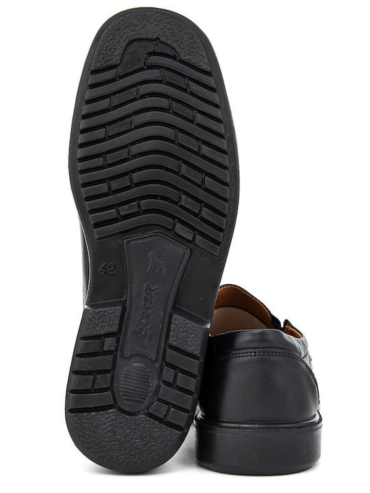 Men's Leather Casual Shoes Black