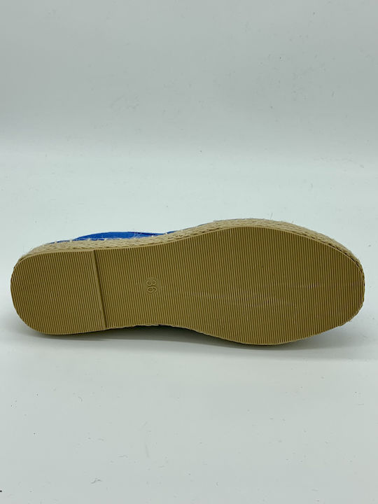 Damen Espadrilles in Blau Farbe