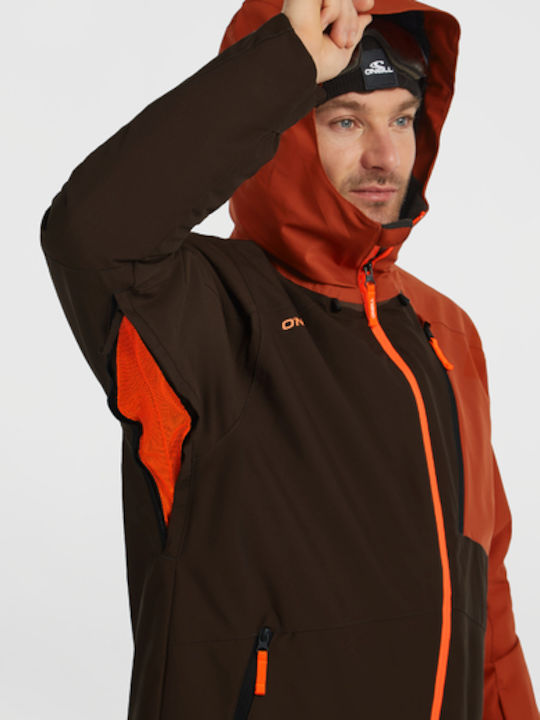 O'Neill Men's Ski & Snowboard Jacket Brown 2500140-47032