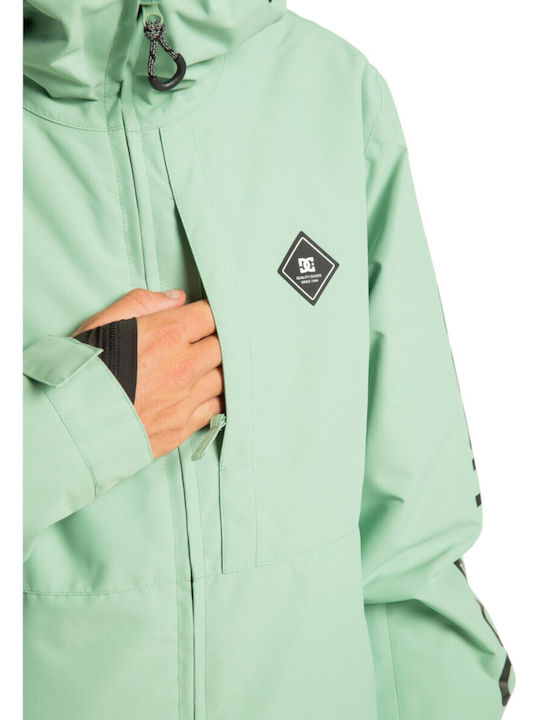 DC Basis Men's Ski & Snowboard Jacket Green ADYTJ03096-GHZ0