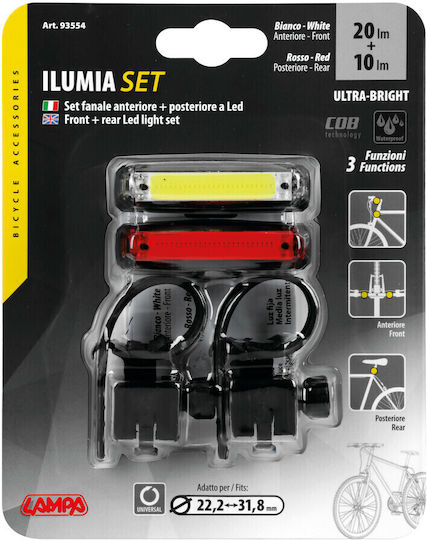 Lampa Ilumia Bicycle Lights Set