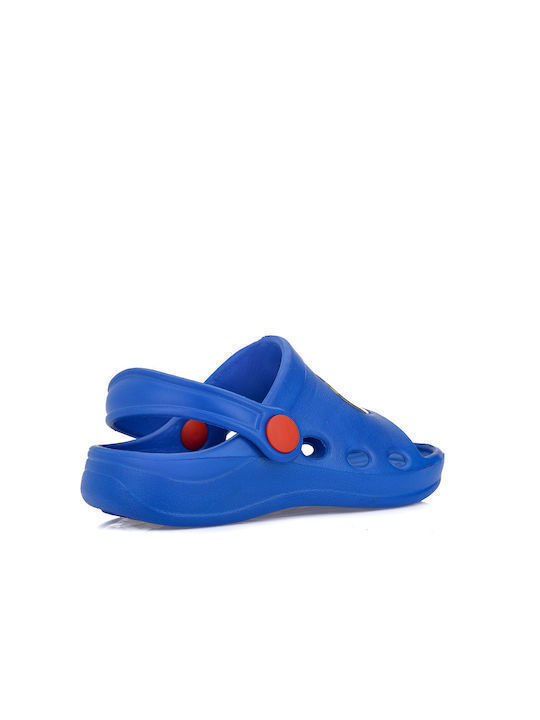 Spiderman Children's Beach Shoes Light Blue